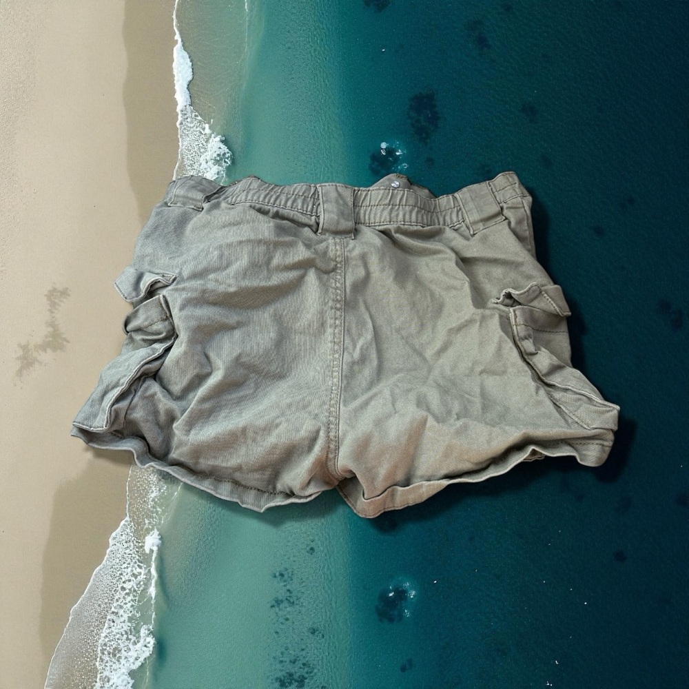 Ardene Olive Jean Shorts - Picture 3 of 4